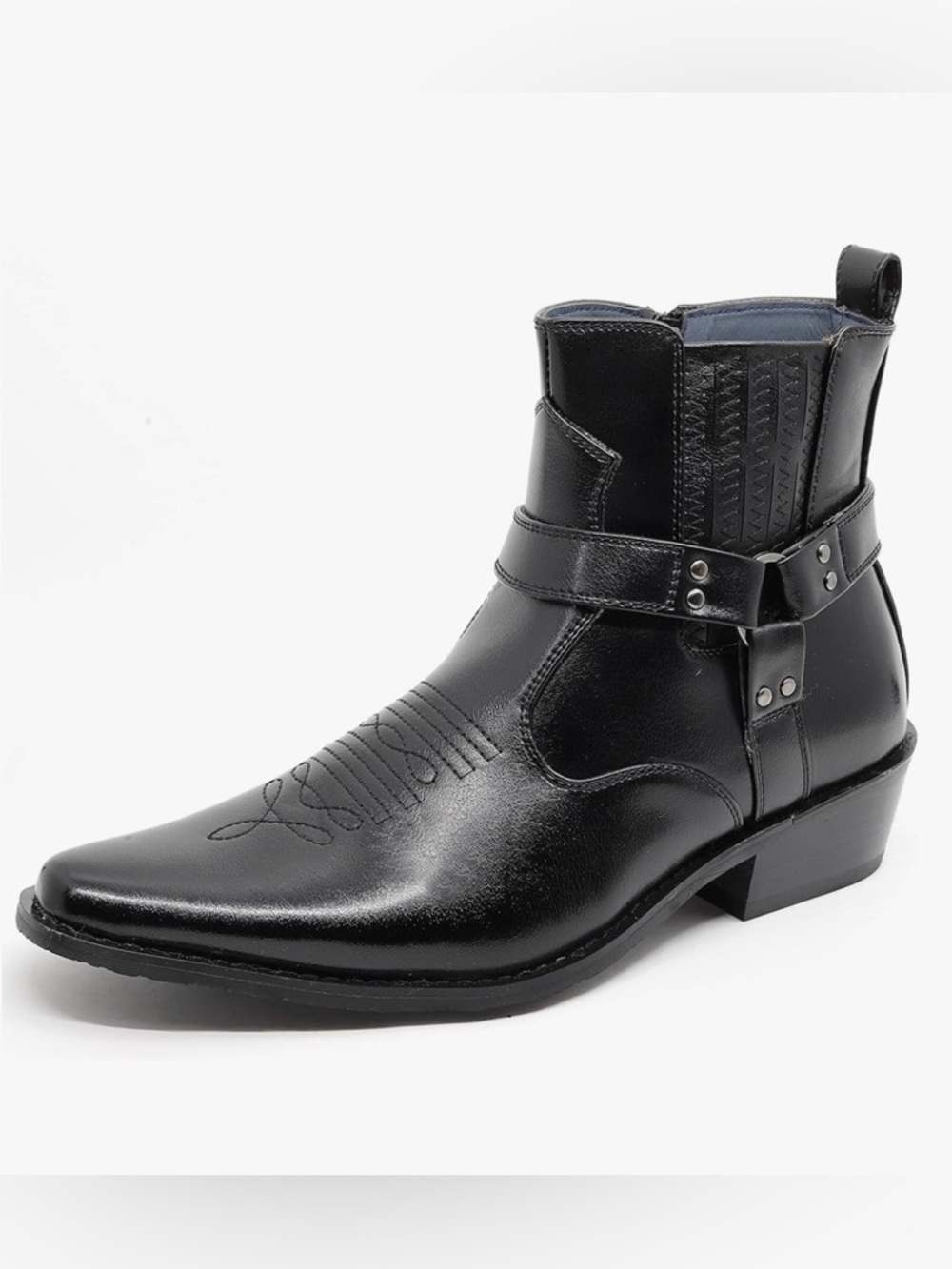 NWOT Classic Black Diego-2 Western Harness Men’s Boot